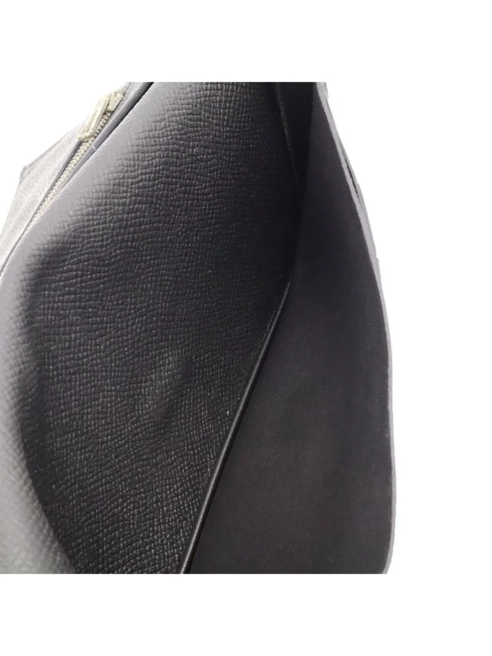 Hermes Bearn Soufflet Wallet Bifold Veau Epsom Black Silver